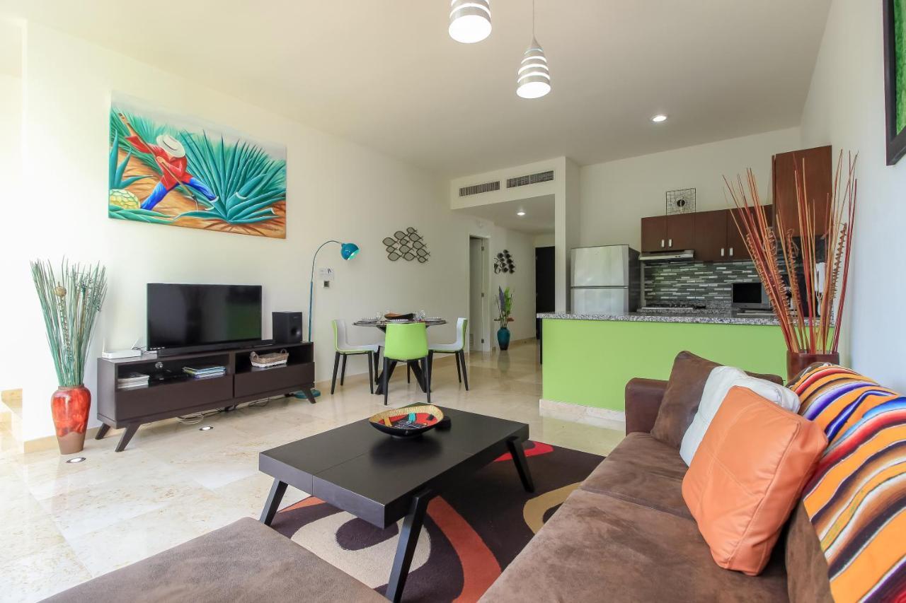 Exceptional 2Story Penthouse With Hot Tub And Rooftop Terrace In Bahia Principe Akumal Bagian luar foto