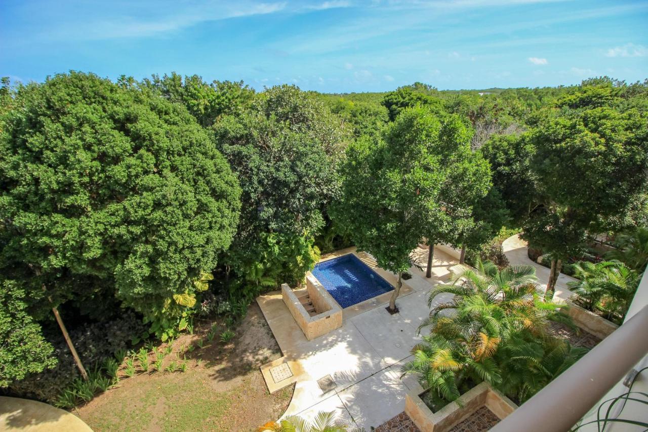 Exceptional 2Story Penthouse With Hot Tub And Rooftop Terrace In Bahia Principe Akumal Bagian luar foto